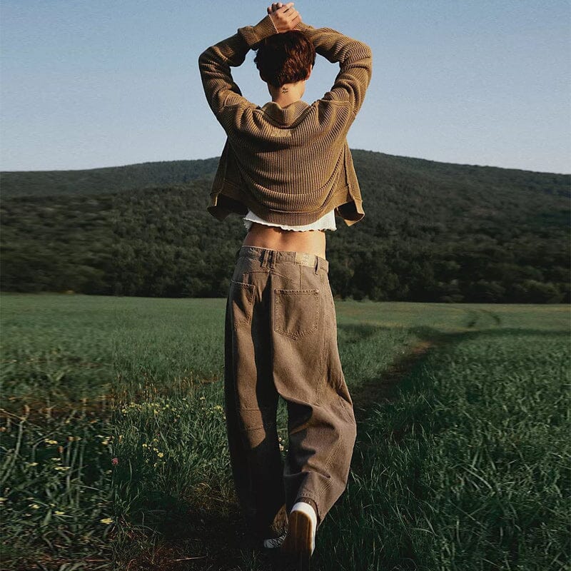 NM | Mid-Rise Barrel Jeans