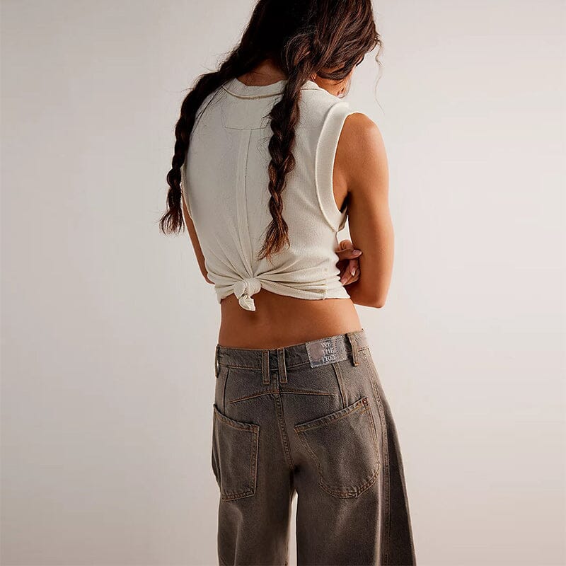 NM | Mid-Rise Barrel Jeans