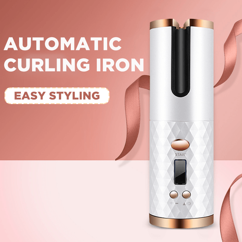NM | Wireless Auto Rotation Curling Iron