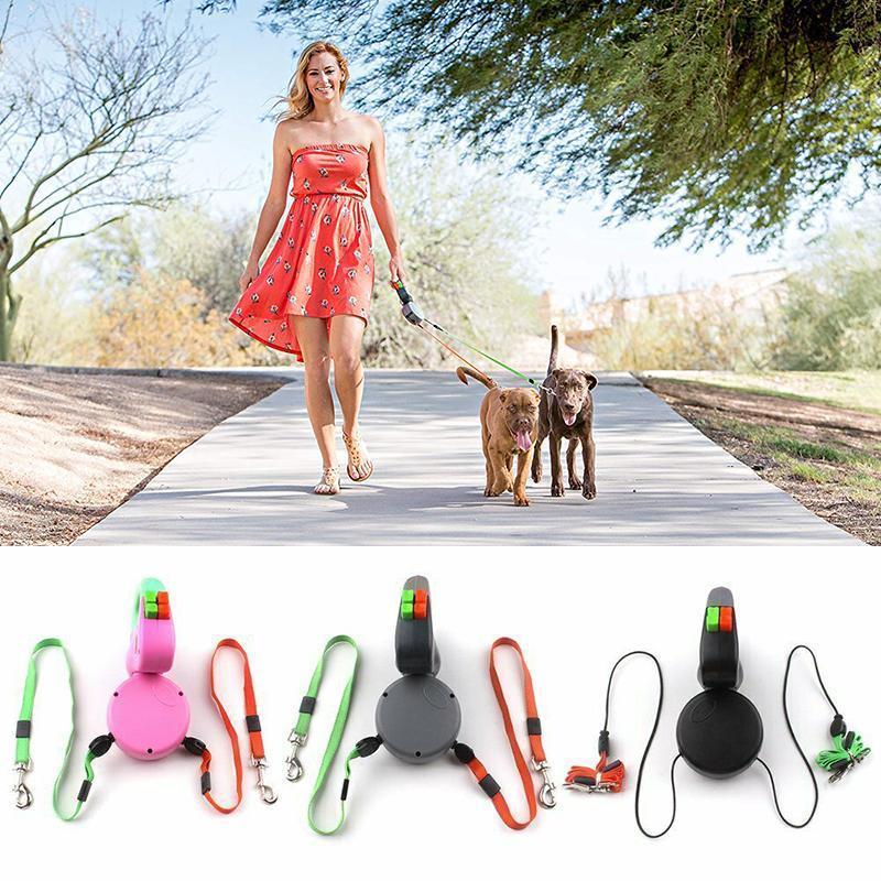 NM | Dog Leash For Two Dogs