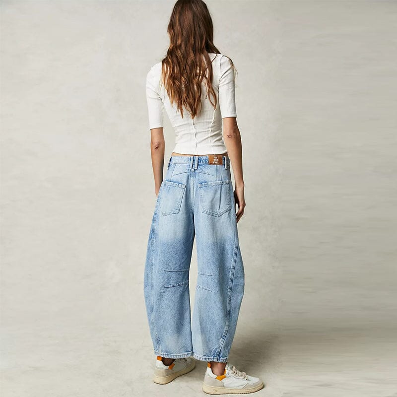 NM | Mid-Rise Barrel Jeans