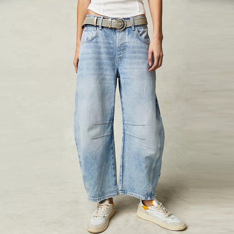 NM | Mid-Rise Barrel Jeans