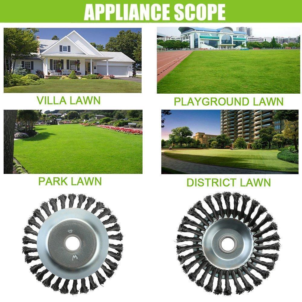 NM | Garden Weed Brush Lawn Mower Head Trimmer Head