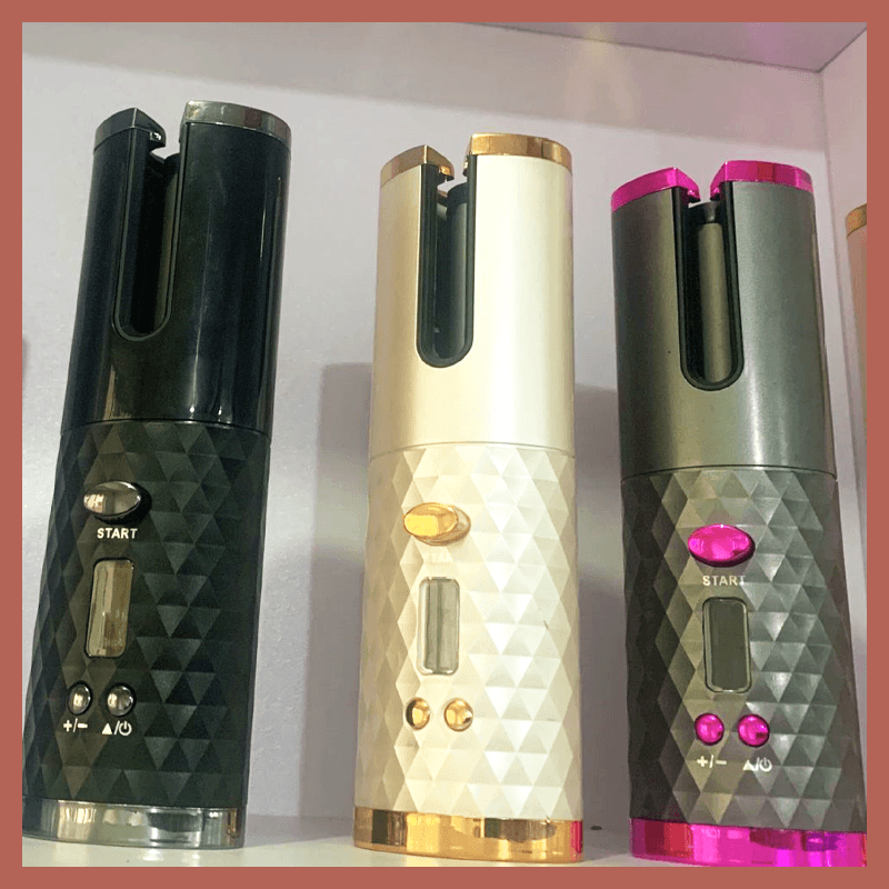 NM | Wireless Auto Rotation Curling Iron