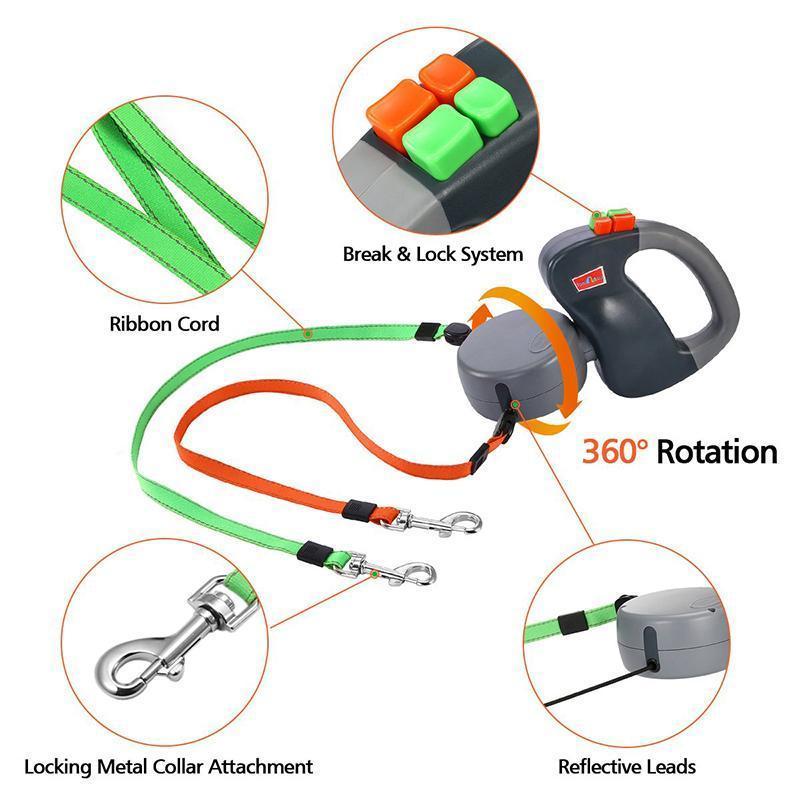 NM | Dog Leash For Two Dogs