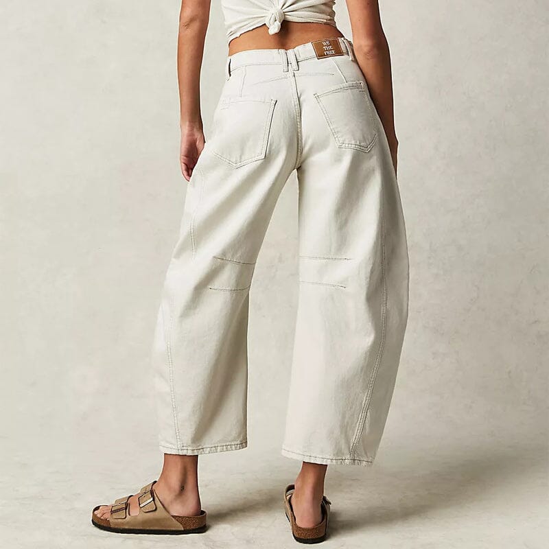 NM | Mid-Rise Barrel Jeans