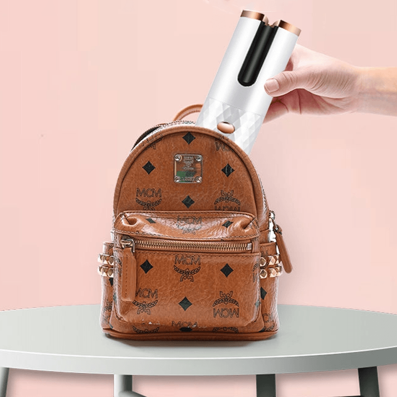 NM | Wireless Auto Rotation Curling Iron