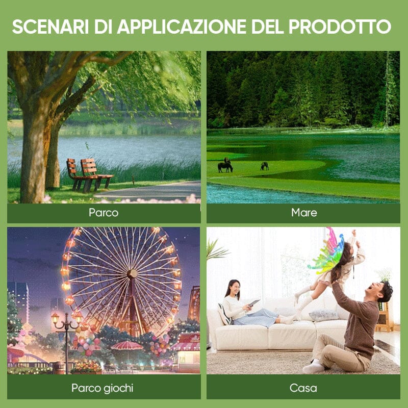 NM | Electric Butterfly Wings Children Outdoor Toys