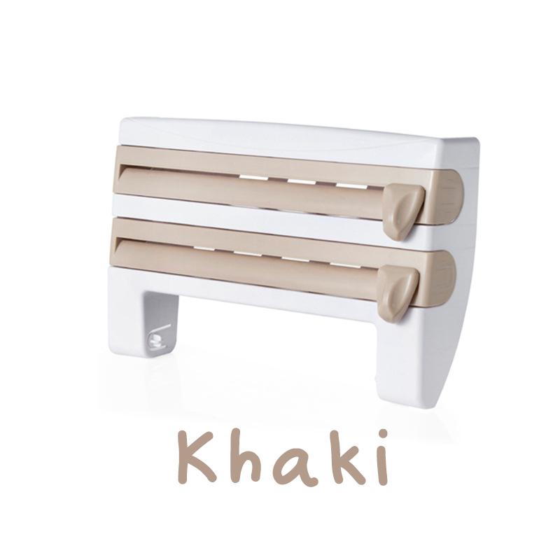 NM | Multifunction Film Storage Rack Cutter for Kitchen