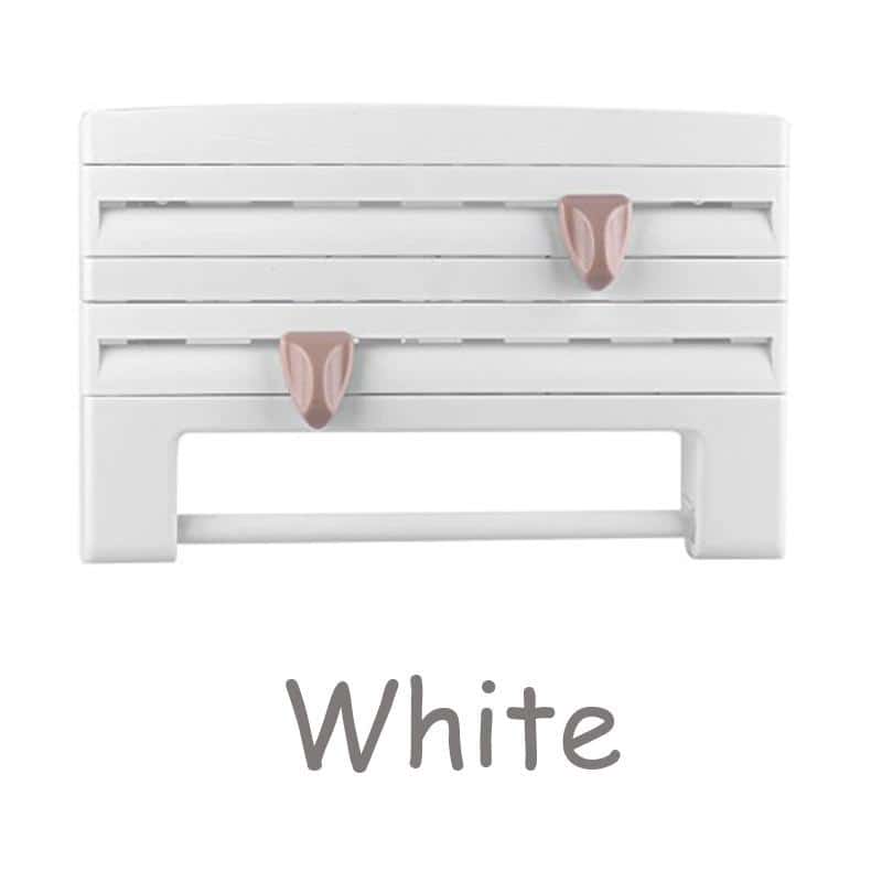 NM | Multifunction Film Storage Rack Cutter for Kitchen