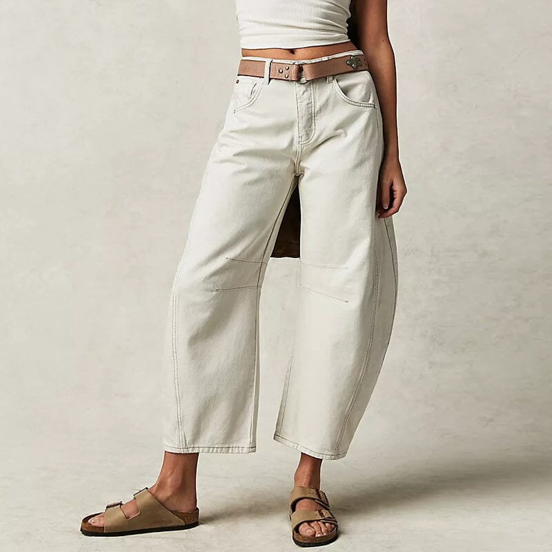 NM | Mid-Rise Barrel Jeans